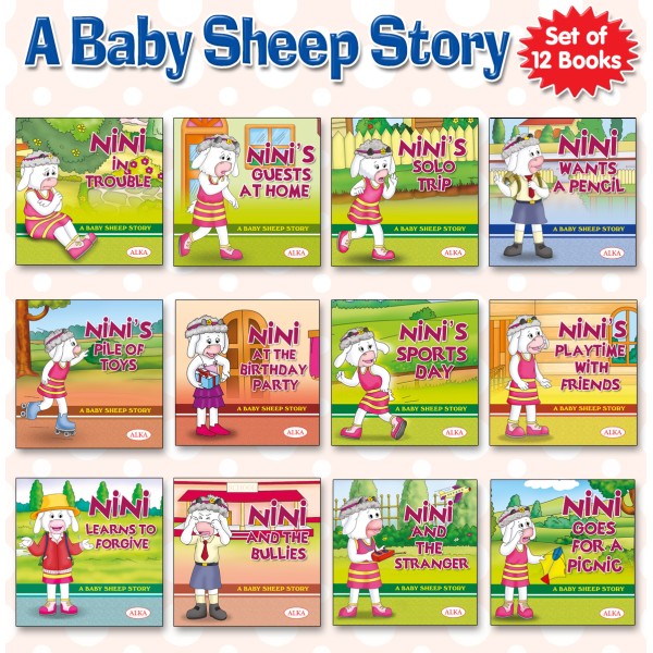 NINI - A Baby Sheep Story - Set Of 12 Books, Story Book